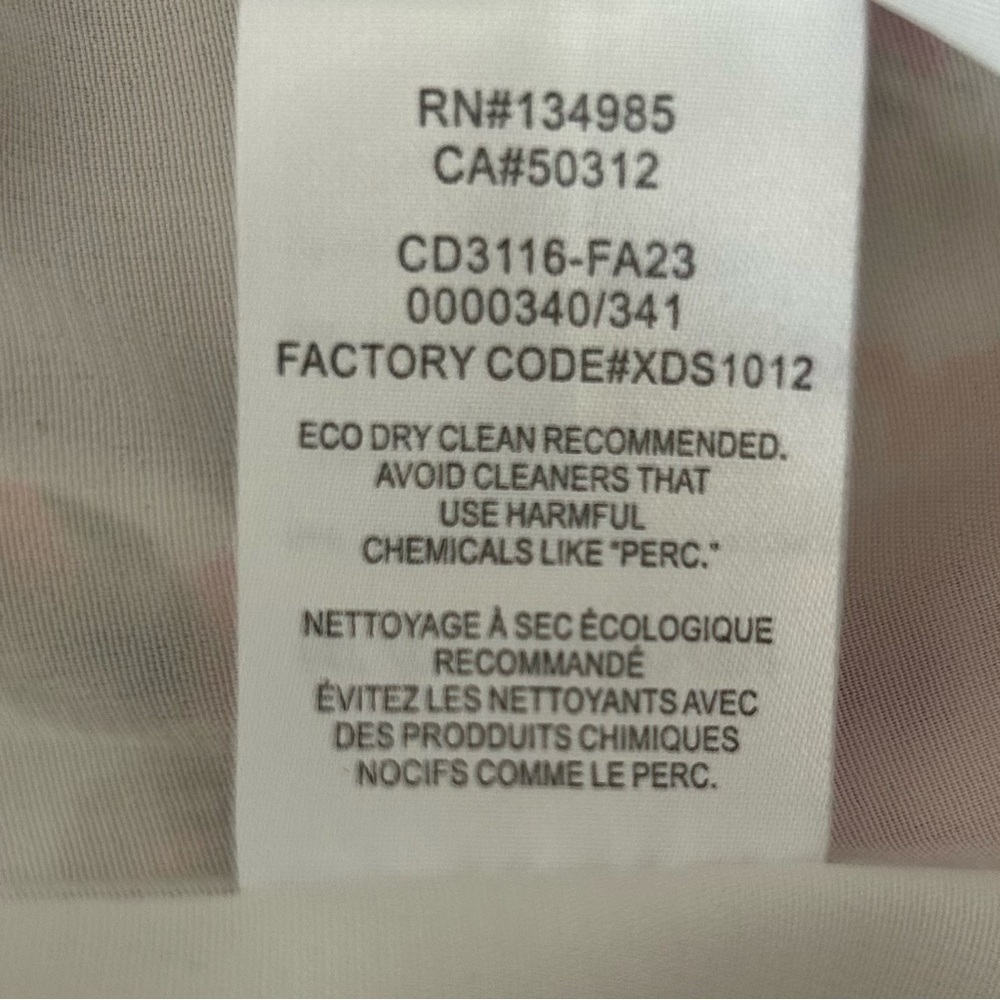 NWT, For Love & Lemons Women’s Milani Mini Floral Dress in White Multi, Size 1X - Picture 10 of 12